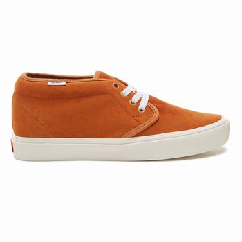 Damske Tenisky Vans Suede Chukka Lite Hnede VA68AIVRM